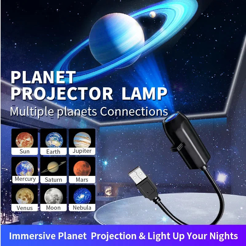 Transform your space instantly with this 5V USB direct plug-in projection light. Perfect for bedrooms, Halloween, Christmas, parties, or cozy nights, it creates stunning ceiling and wall projections in seconds.

🔹 Easy USB