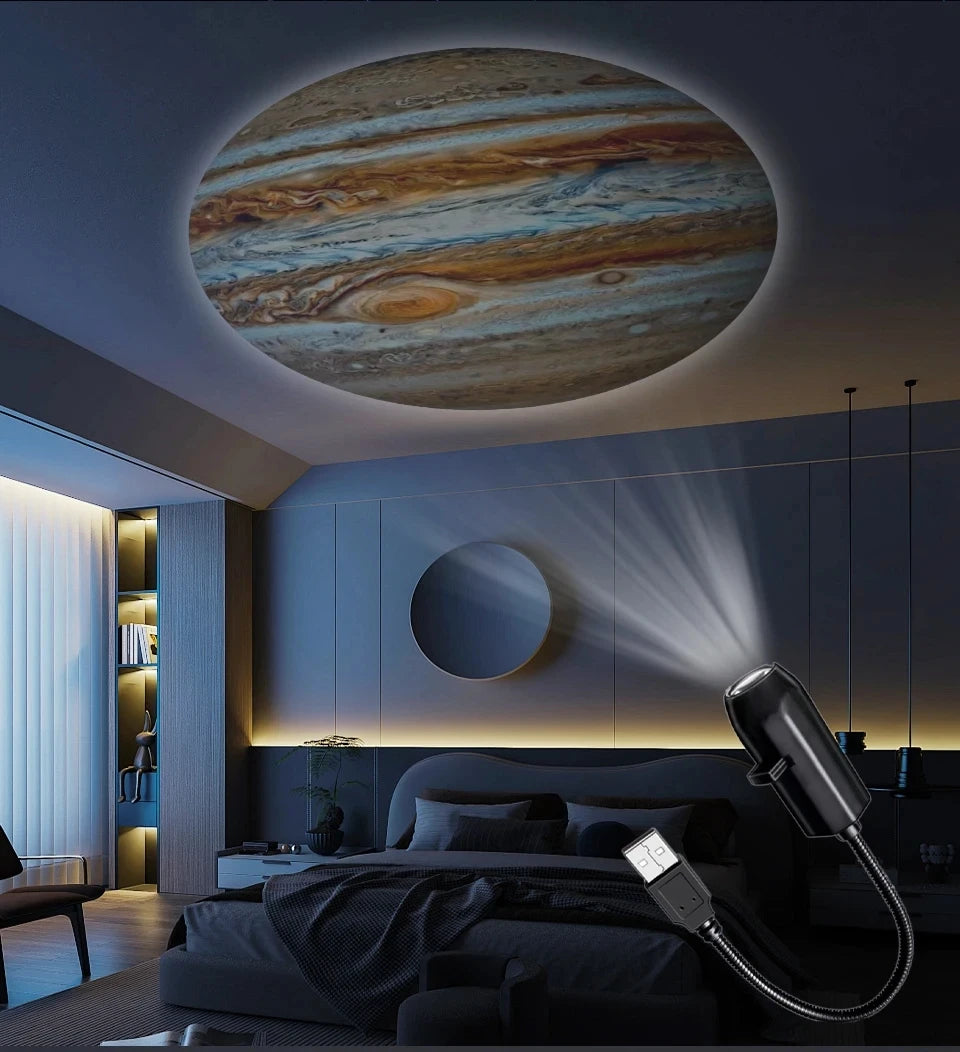 Transform your space instantly with this 5V USB direct plug-in projection light. Perfect for bedrooms, Halloween, Christmas, parties, or cozy nights, it creates stunning ceiling and wall projections in seconds.

🔹 Easy USB