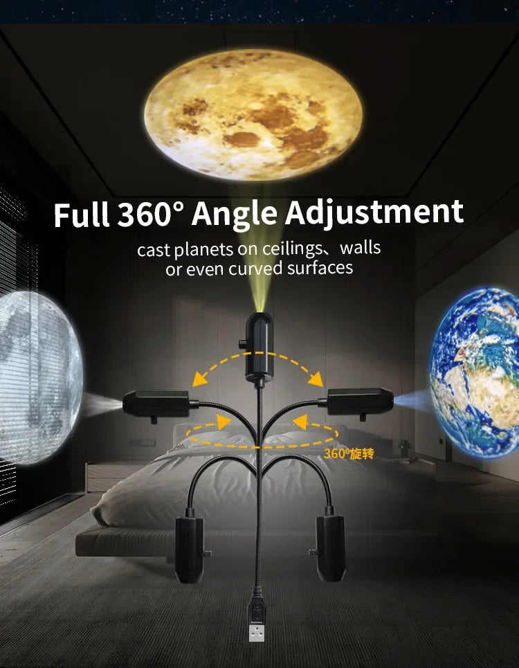 Transform your space instantly with this 5V USB direct plug-in projection light. Perfect for bedrooms, Halloween, Christmas, parties, or cozy nights, it creates stunning ceiling and wall projections in seconds.

🔹 Easy USB