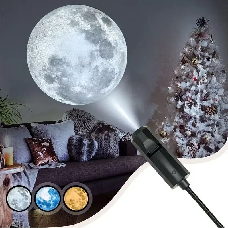 Transform your space instantly with this 5V USB direct plug-in projection light. Perfect for bedrooms, Halloween, Christmas, parties, or cozy nights, it creates stunning ceiling and wall projections in seconds.

🔹 Easy USB