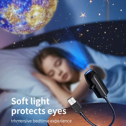 Transform your space instantly with this 5V USB direct plug-in projection light. Perfect for bedrooms, Halloween, Christmas, parties, or cozy nights, it creates stunning ceiling and wall projections in seconds.

🔹 Easy USB
